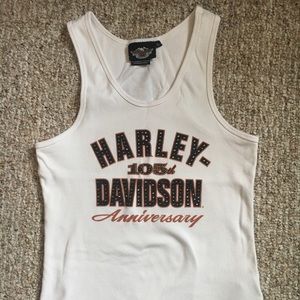 Harley Davidson 105th anniversary tank